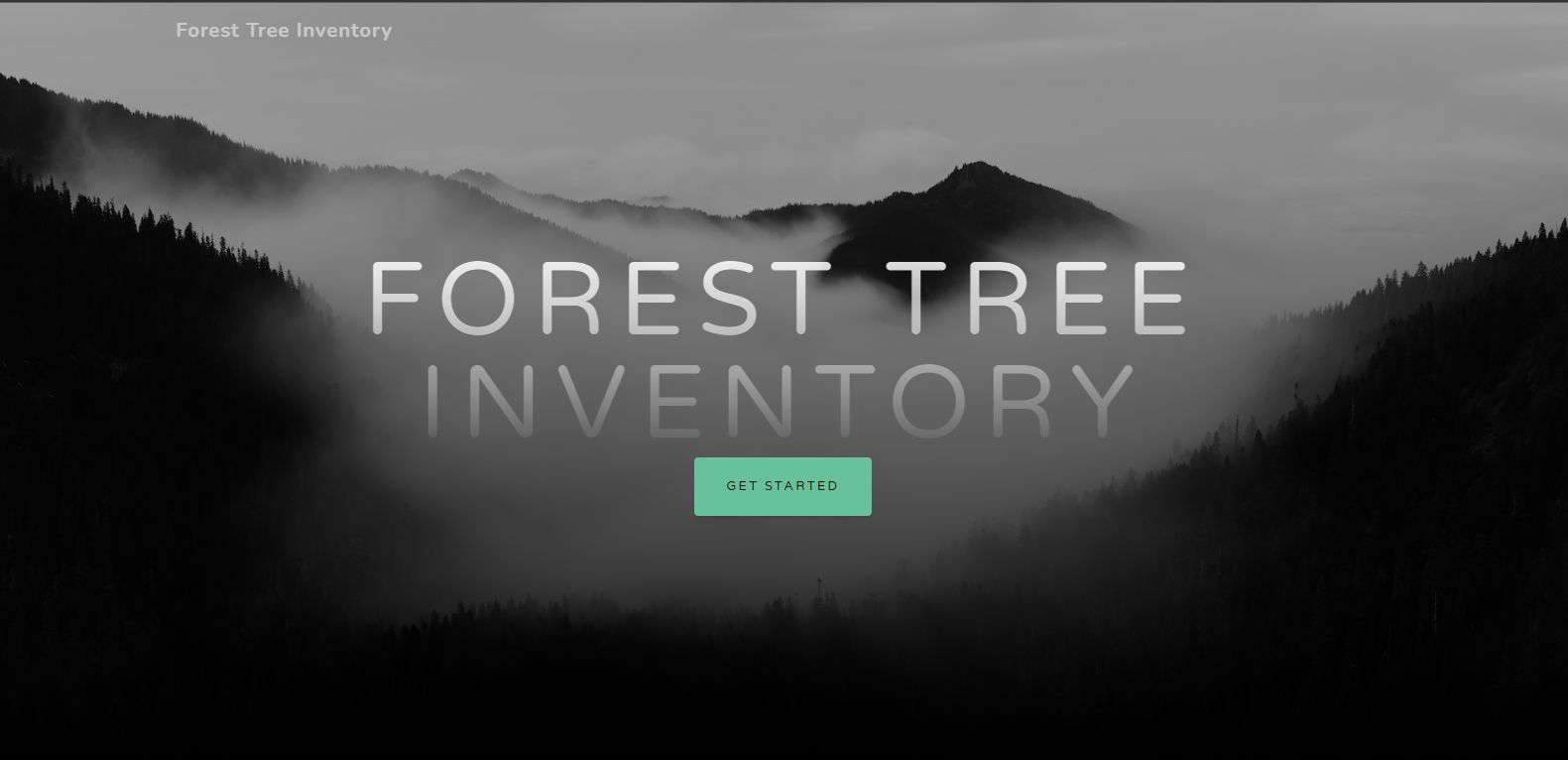 Forest Tree Inventory System - Web